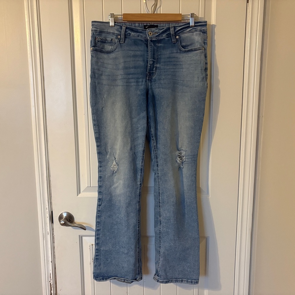 Edgely Classic Blue Boot Cut Jeans